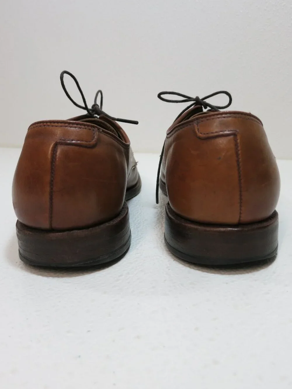 Allen Edmonds Kenilworth Oil Tanned Full Cut Leather Dress Oxfords Shoes Men 7 D